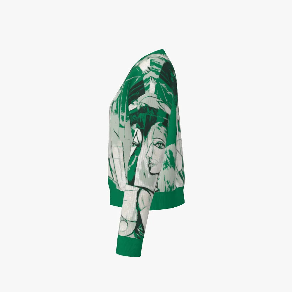 Amini Boxy Crew Neck Pullover