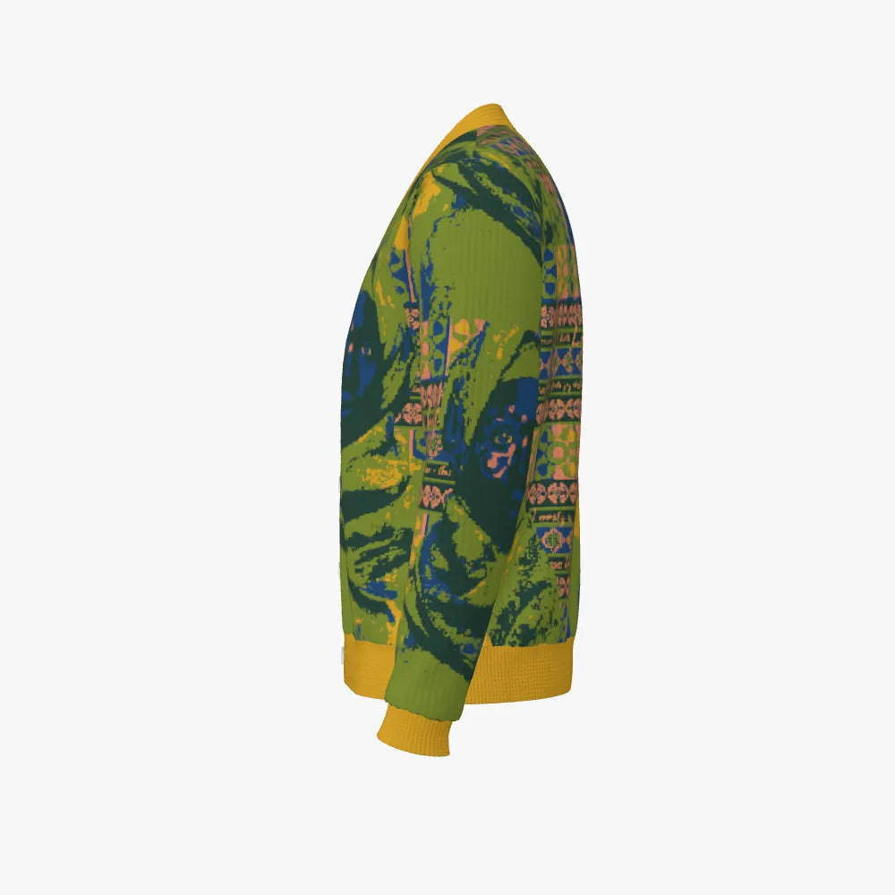 Unisex V Neck Cardigan