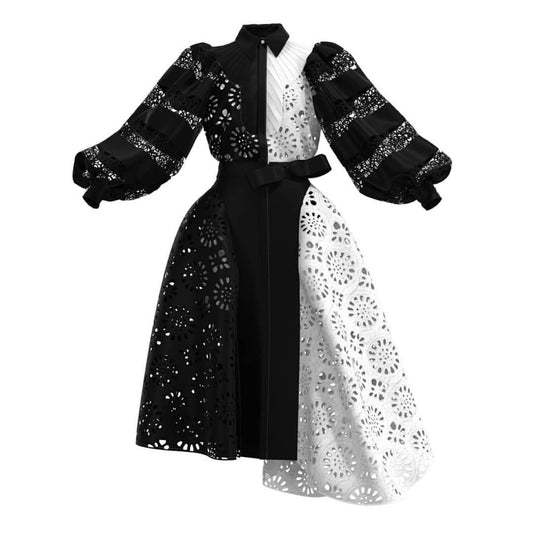 Blanca Broderie Anglaise Shirt Dress