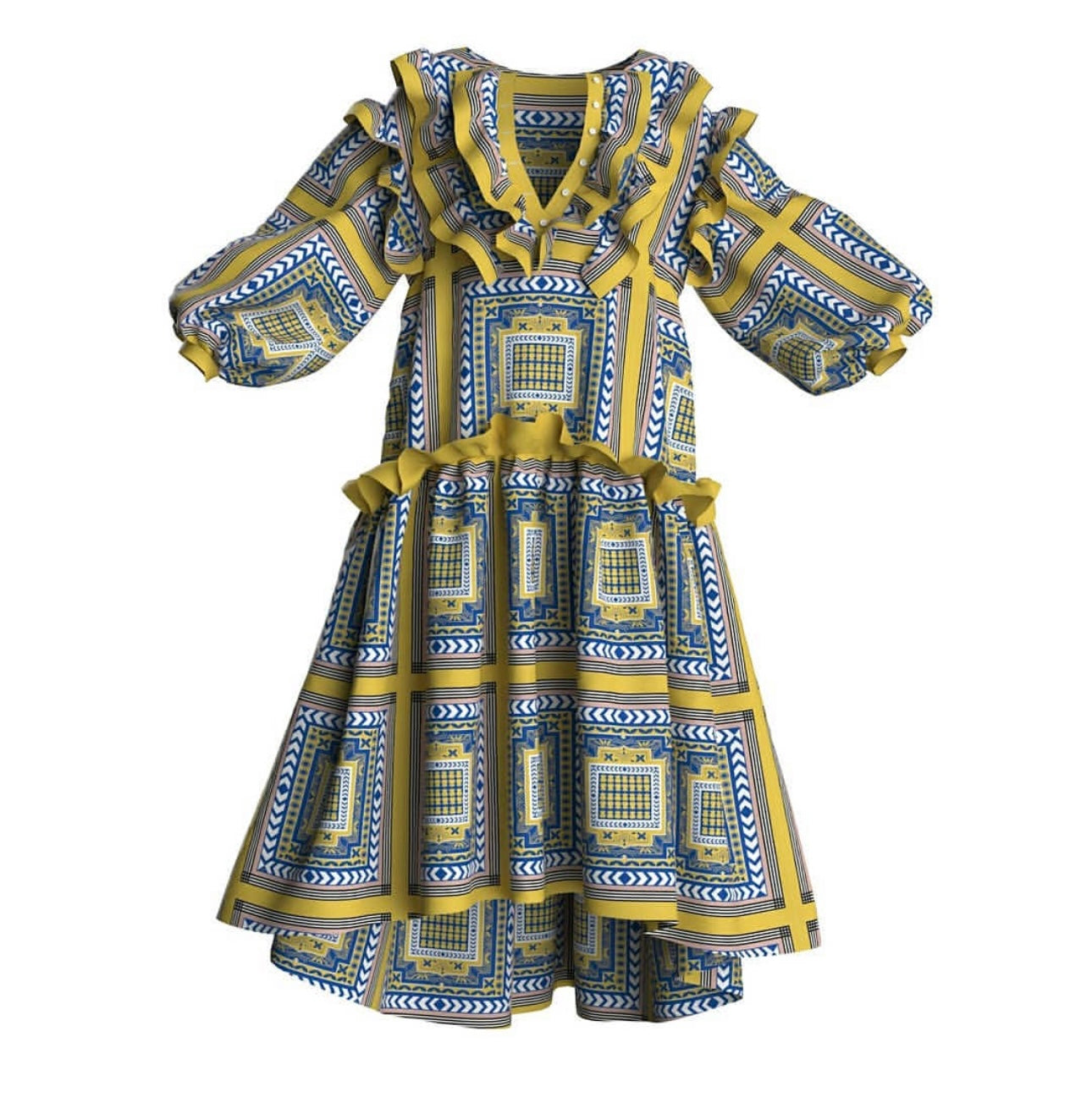 Lia Silk Maxi Dress