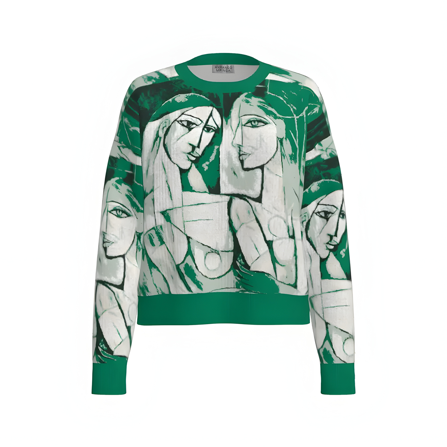 Amini Boxy Crew Neck Pullover