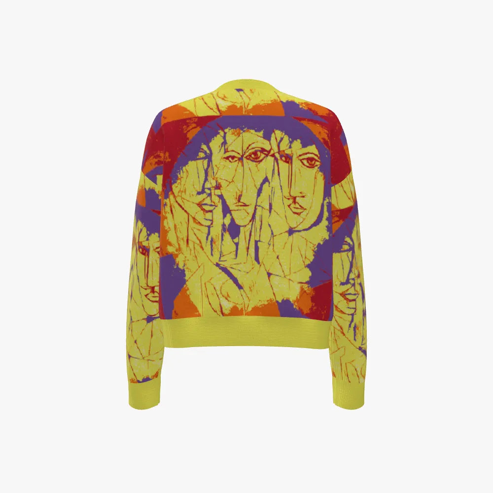Amini Boxy Crew Neck Pullover