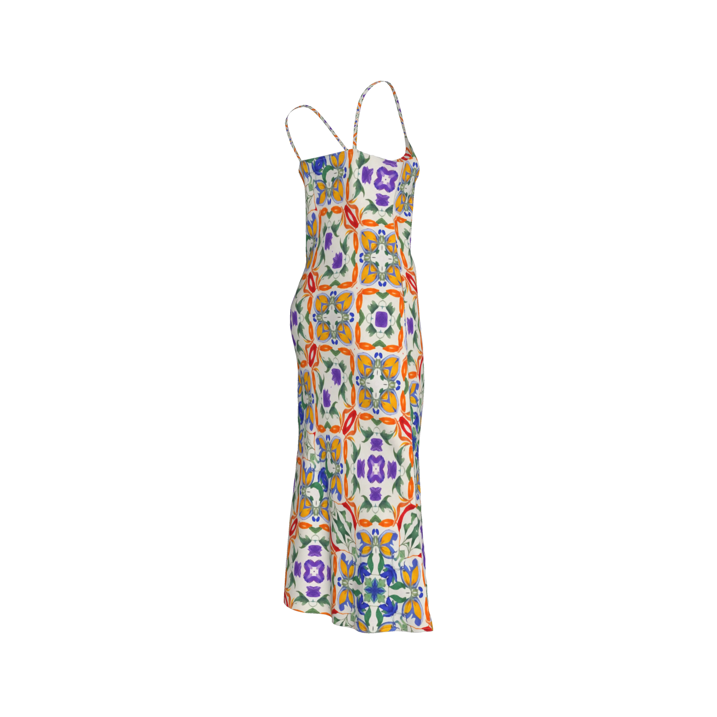 Mrembo Silk Bias Slip Dress