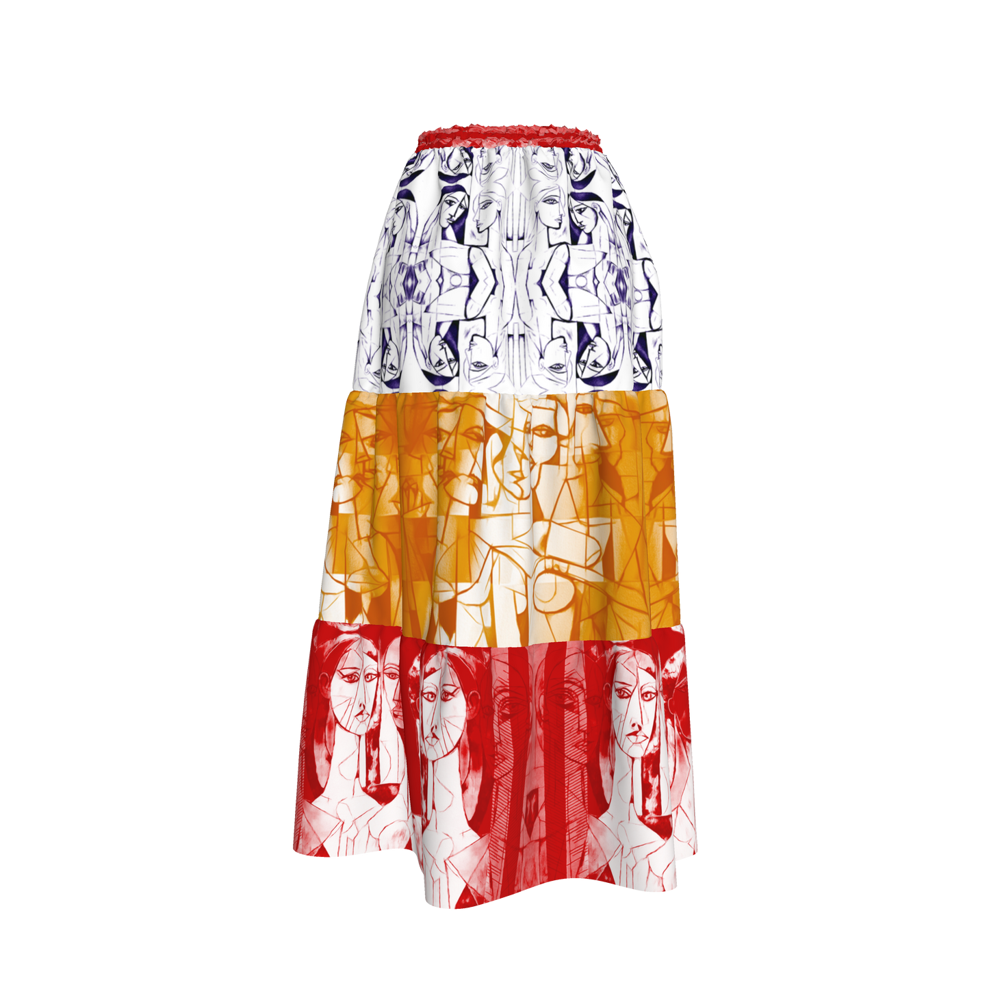 Nyota Linen Prairie Skirt