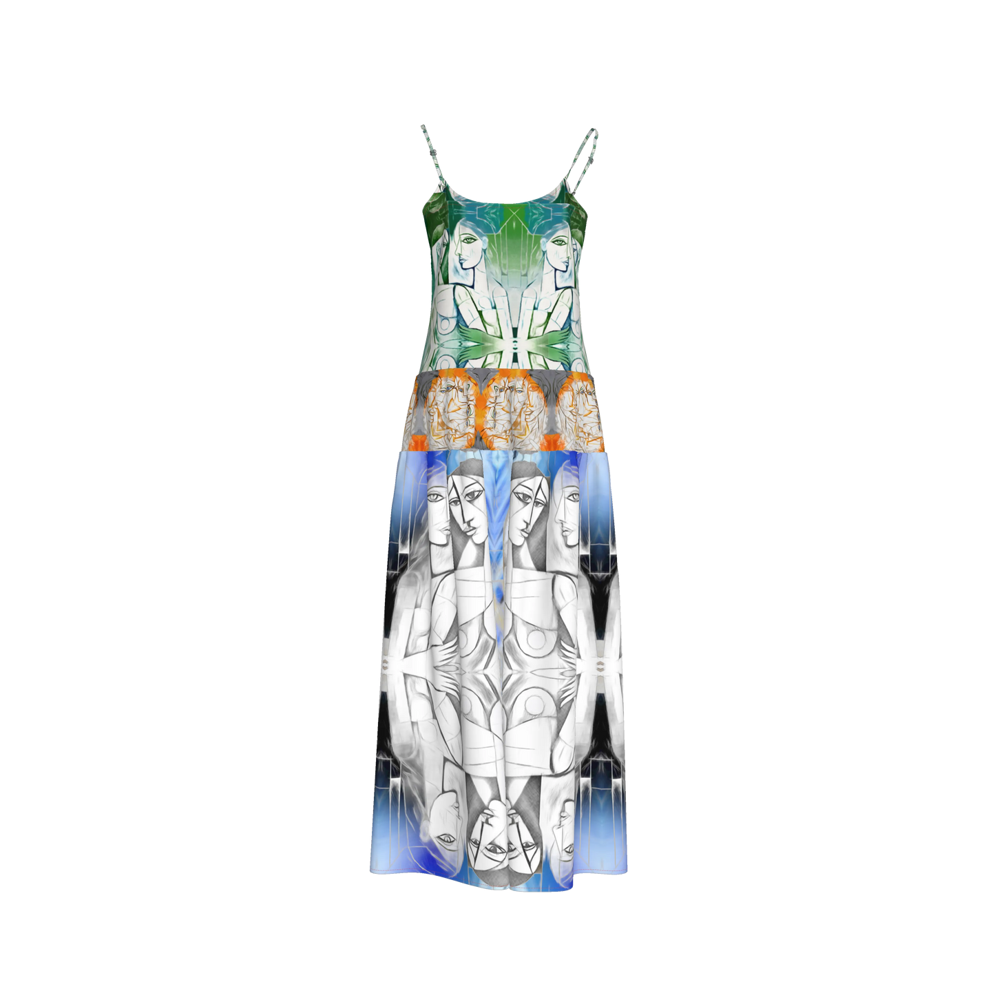 Kaia Silk Maxi Dress
