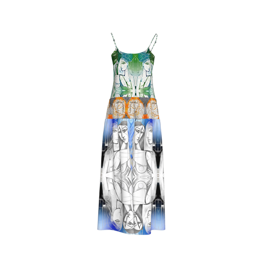 Kaia Silk Maxi Dress