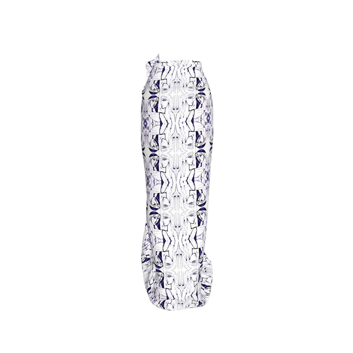 Maji Silk Sarong Skirt