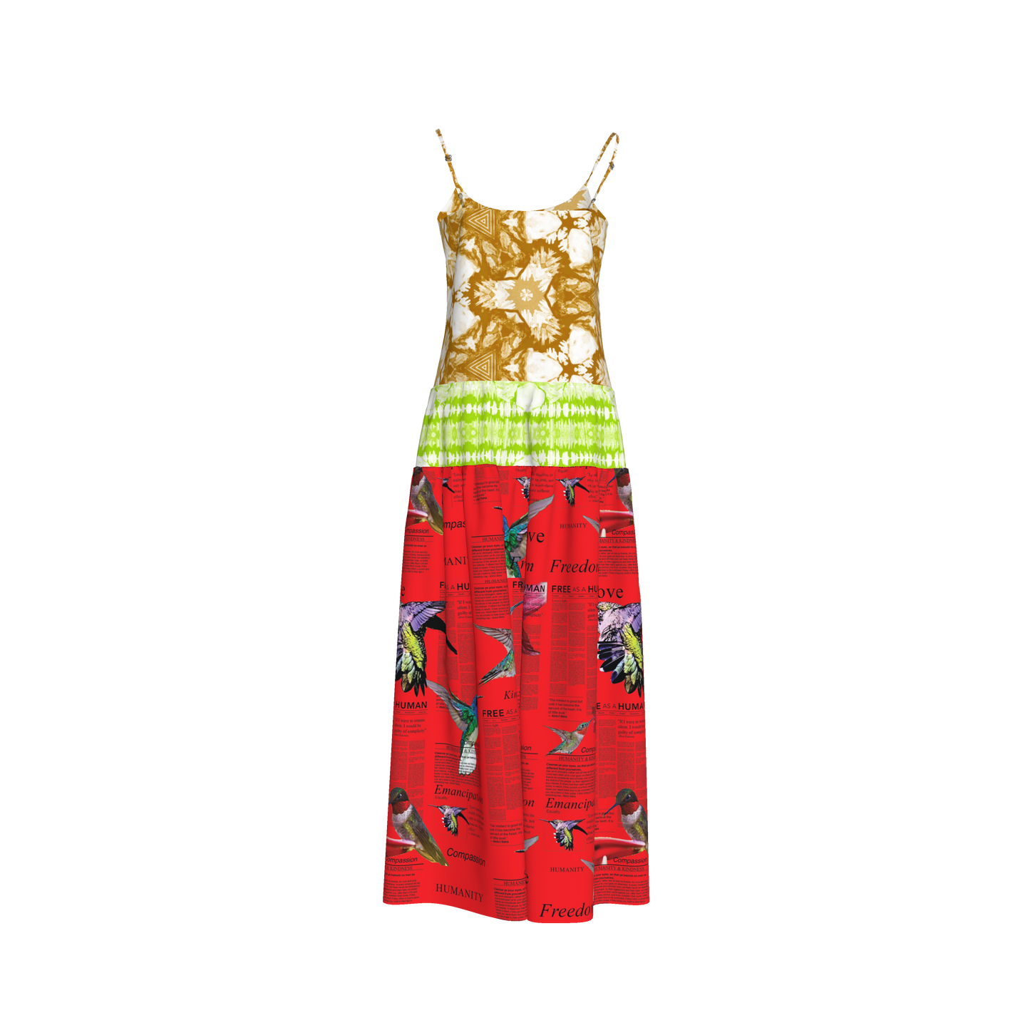 Kaia Silk Maxi Dress