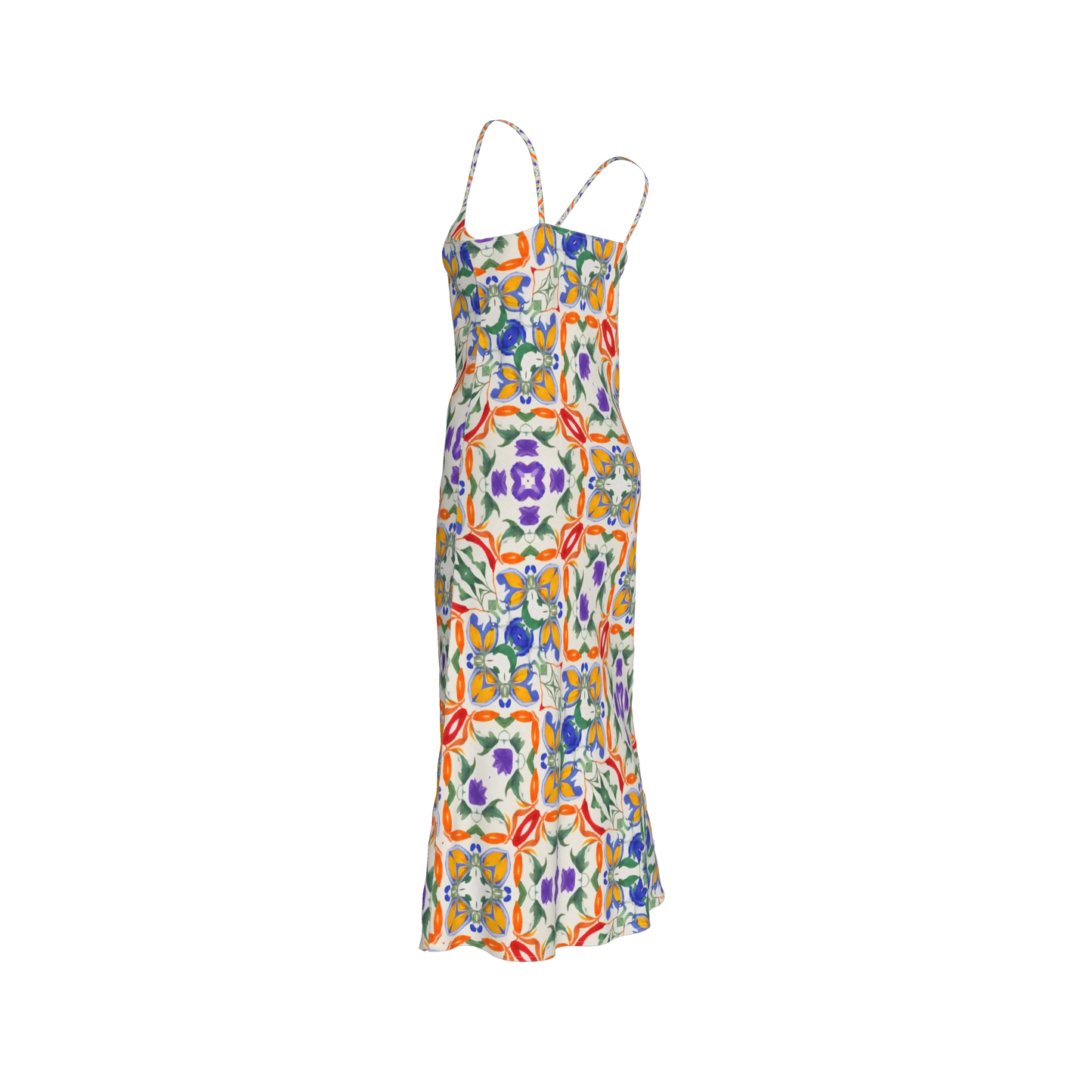 Mrembo Silk Bias Slip Dress