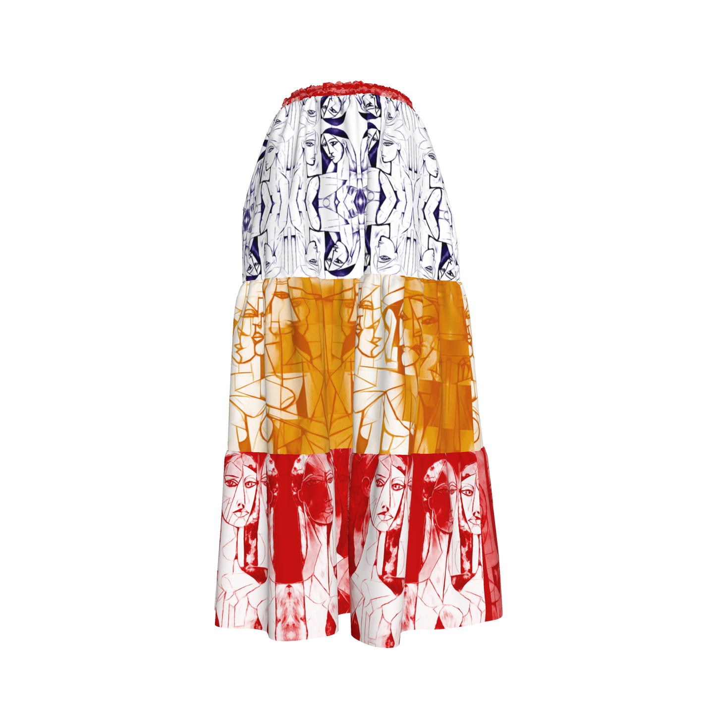 Nyota Linen Prairie Skirt
