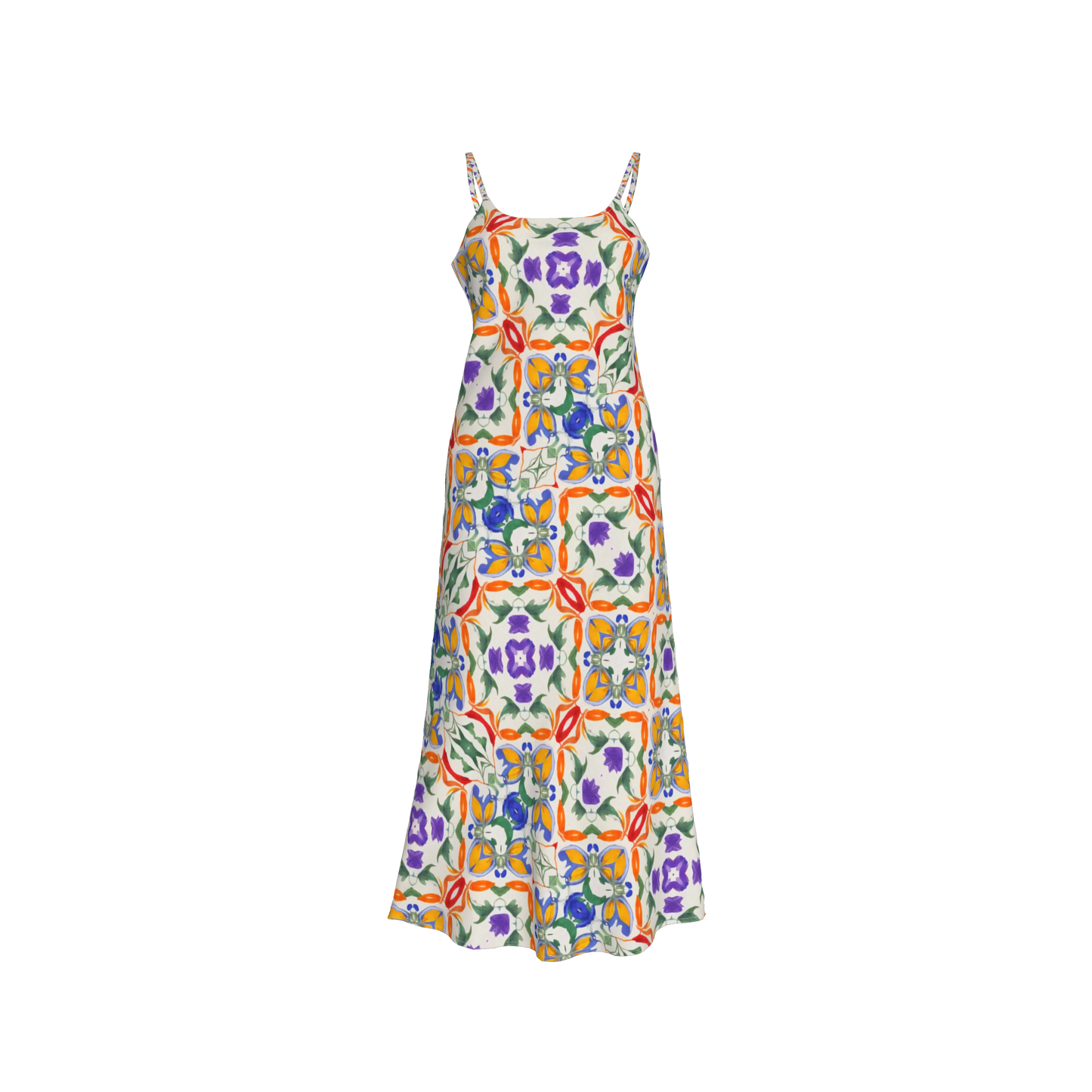 Mrembo Silk Bias Slip Dress