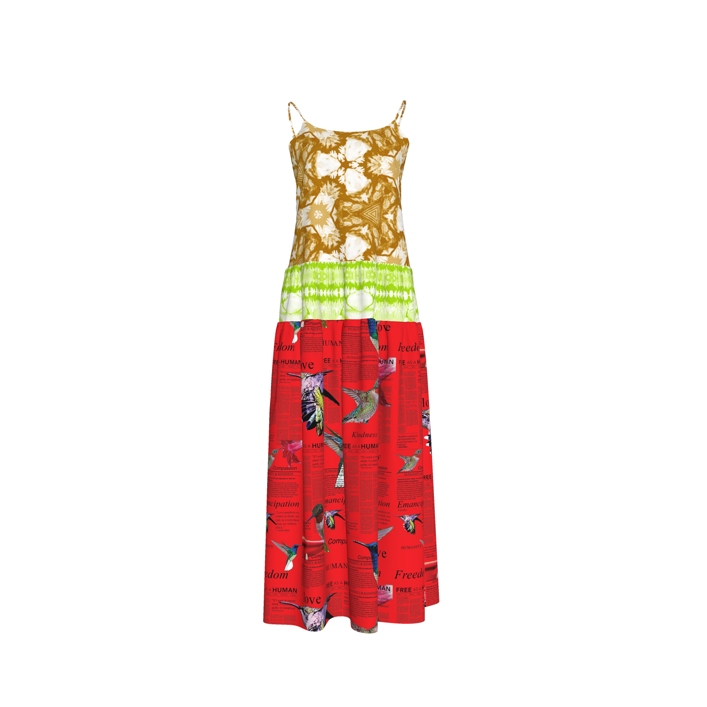 Kaia Silk Maxi Dress