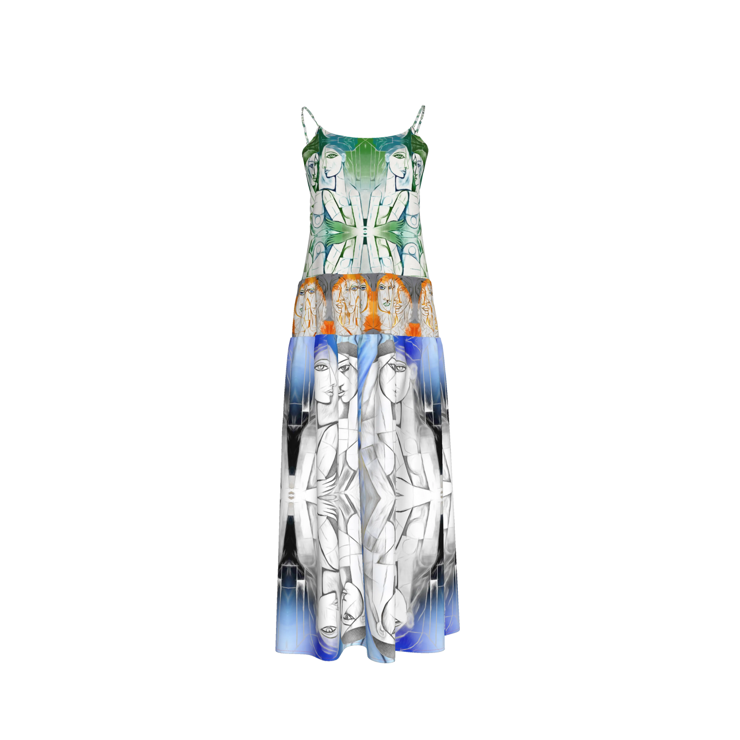 Kaia Silk Maxi Dress