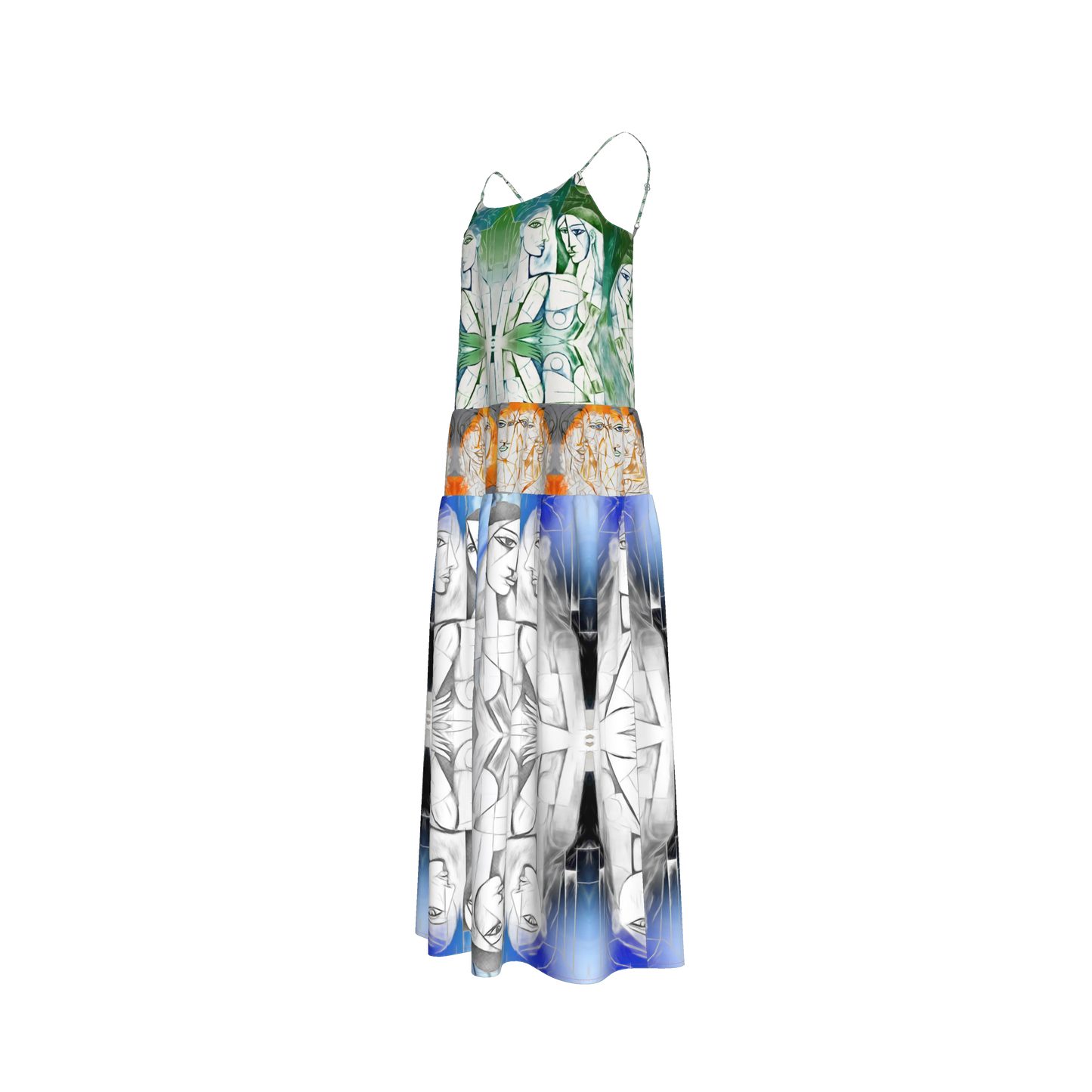 Kaia Silk Maxi Dress