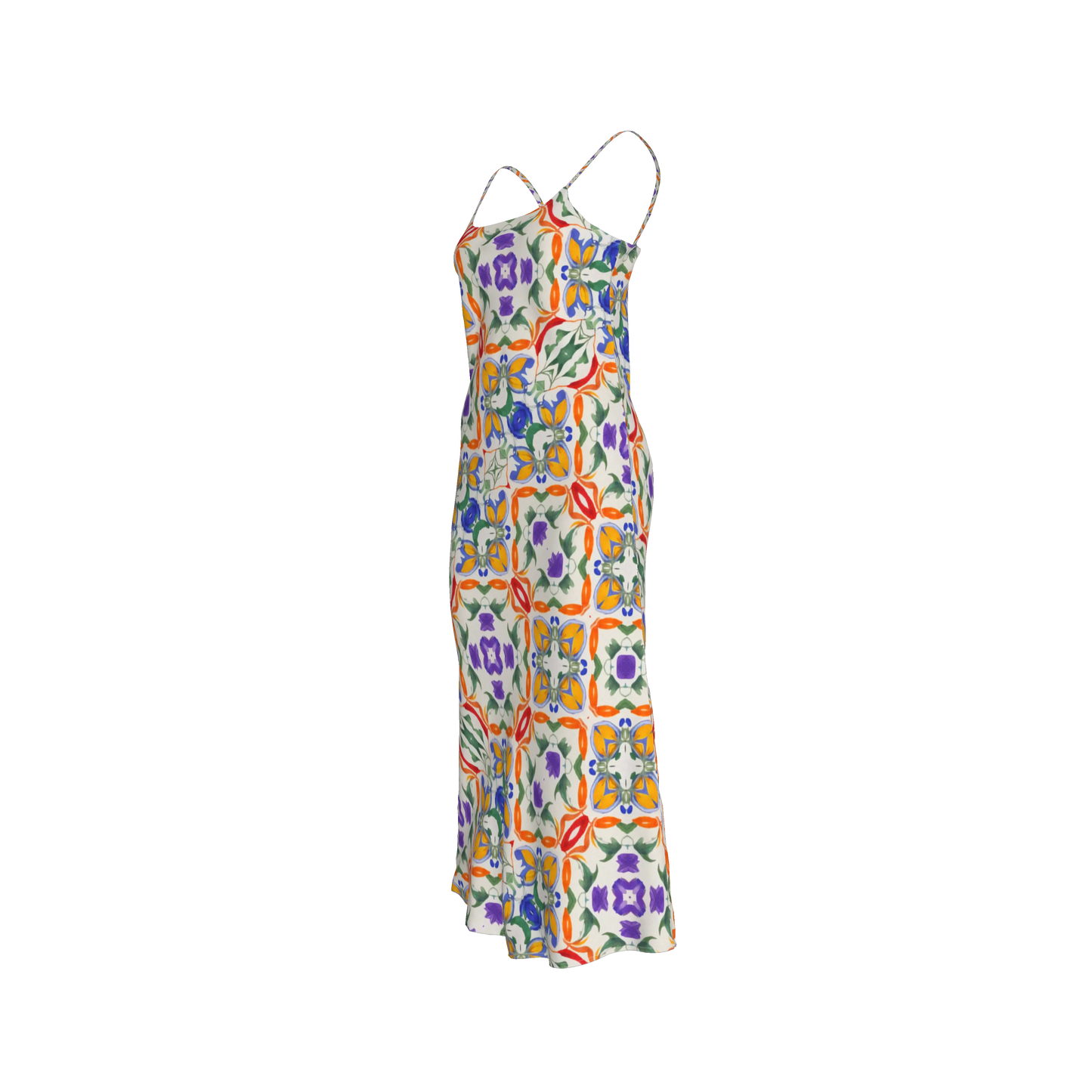 Mrembo Silk Bias Slip Dress