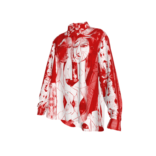 Waridi Oversized Silk Shirt