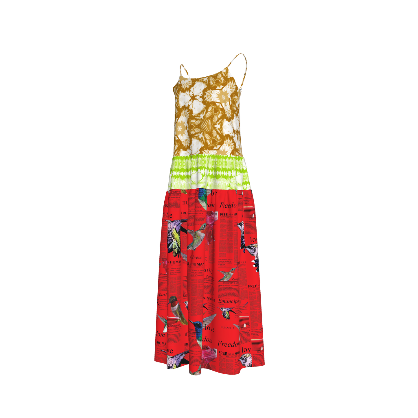 Kaia Silk Maxi Dress