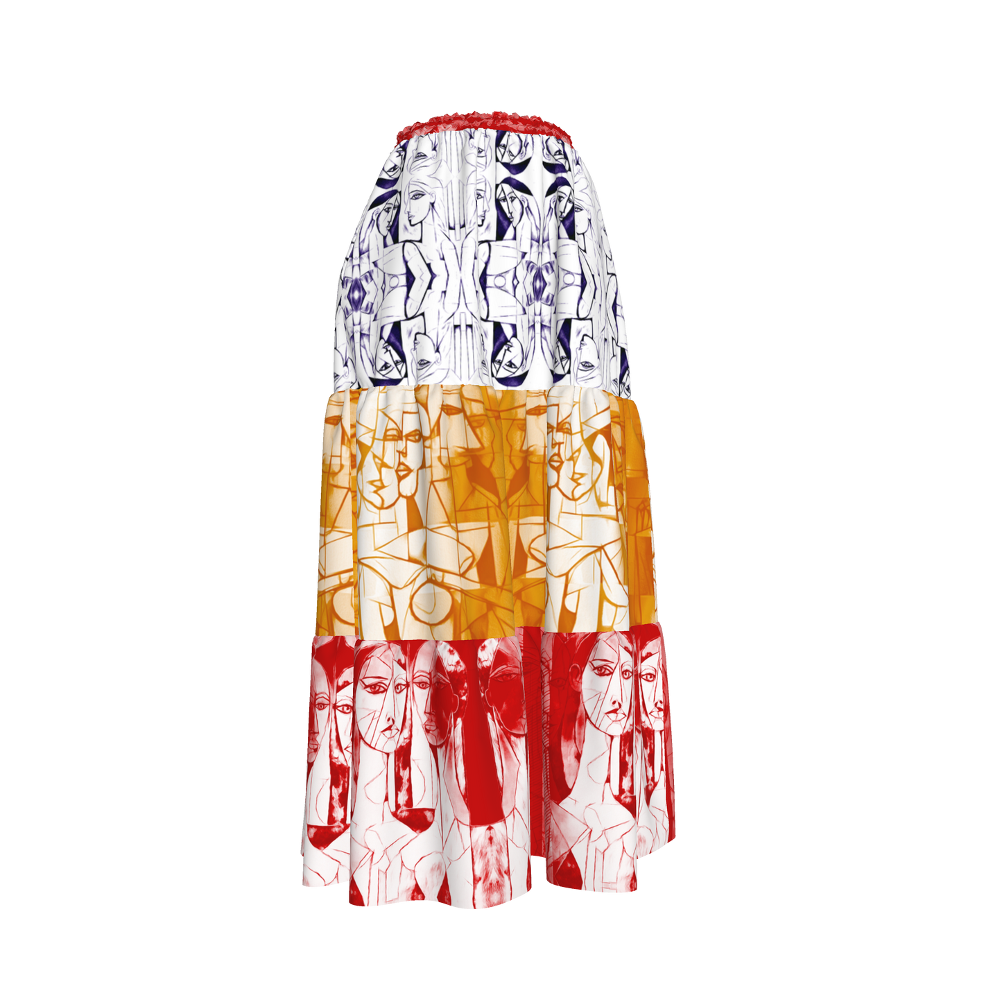 Nyota Linen Prairie Skirt