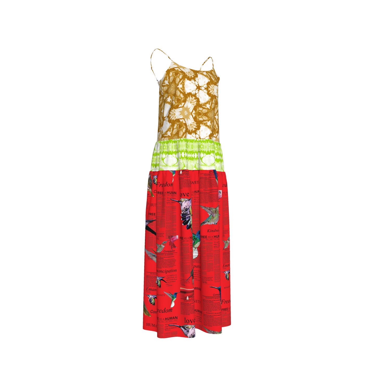 Kaia Silk Maxi Dress