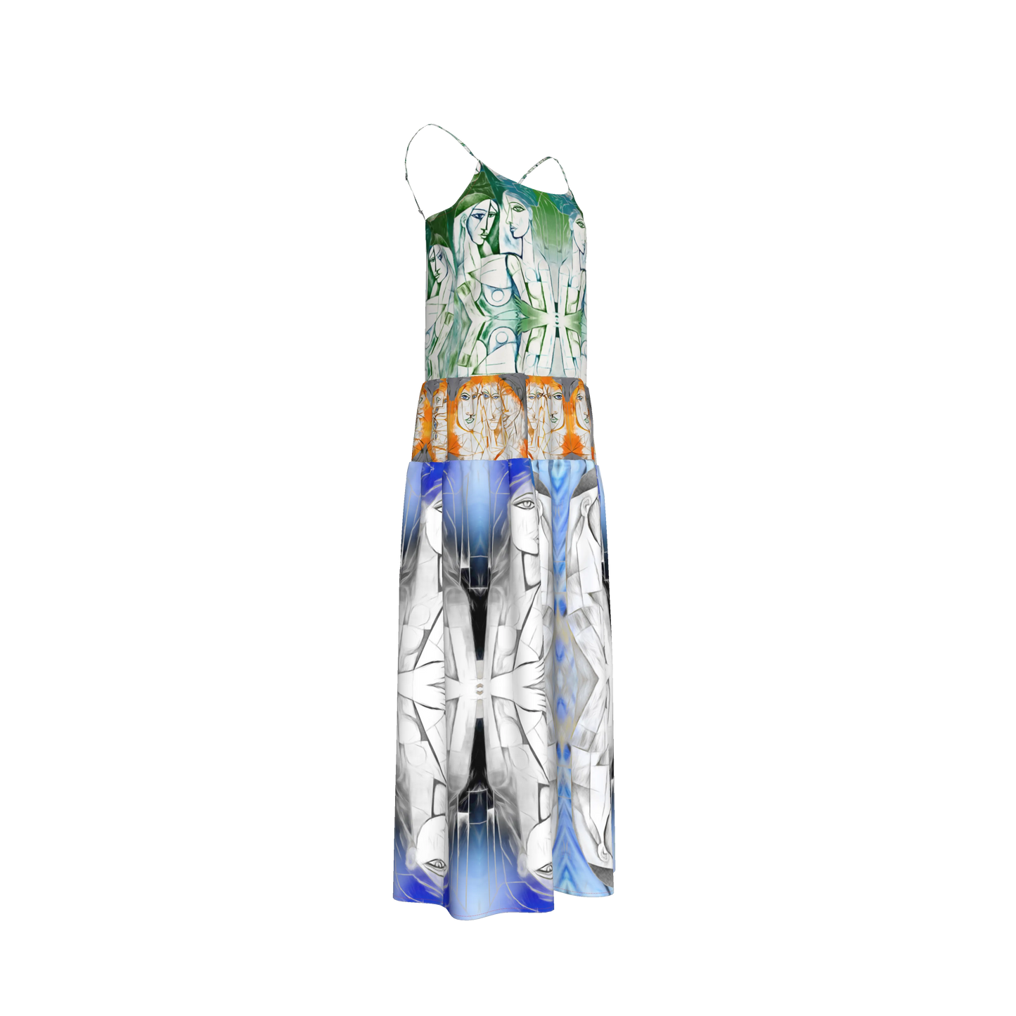 Kaia Silk Maxi Dress