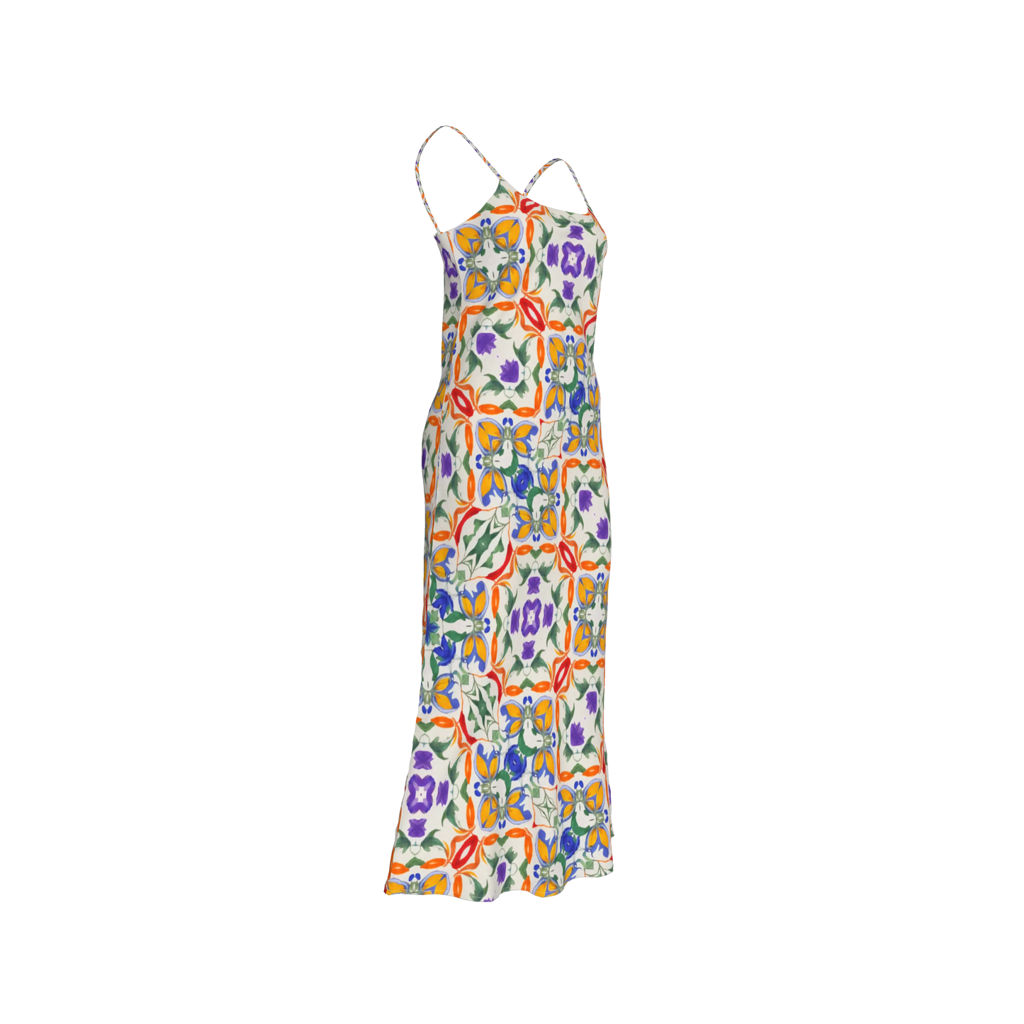Mrembo Silk Bias Slip Dress