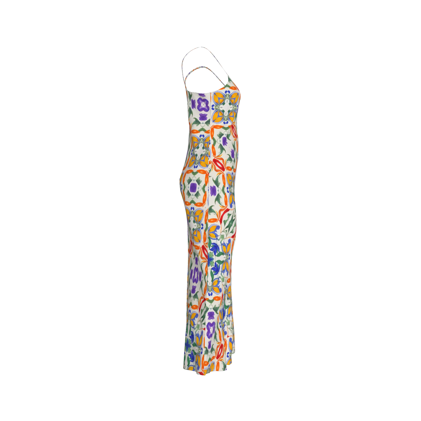 Mrembo Silk Bias Slip Dress