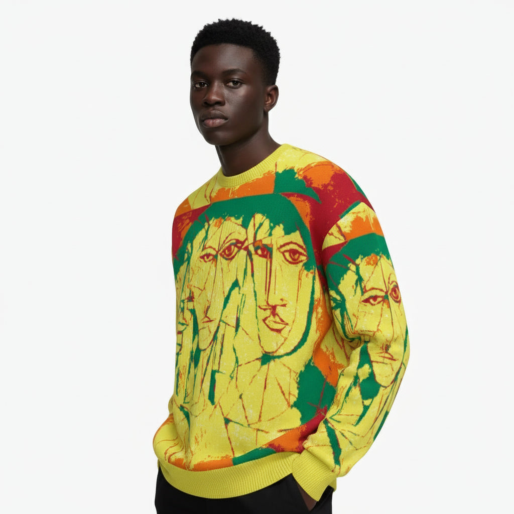 Rafiki Unisex Oversized Crew Neck Pullover