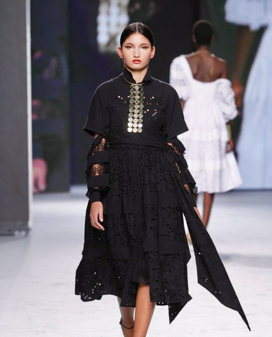 Rosa Midi Wrap Shirt Dress