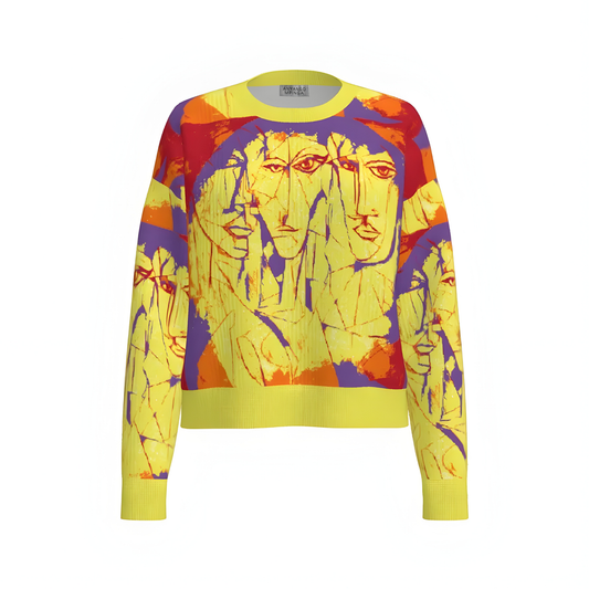 Amini Boxy Crew Neck Pullover