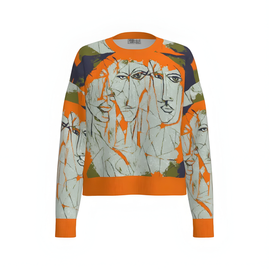 Amini Boxy Crew Neck Pullover