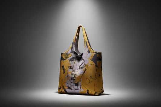 Duka Jacquard Knit Tote