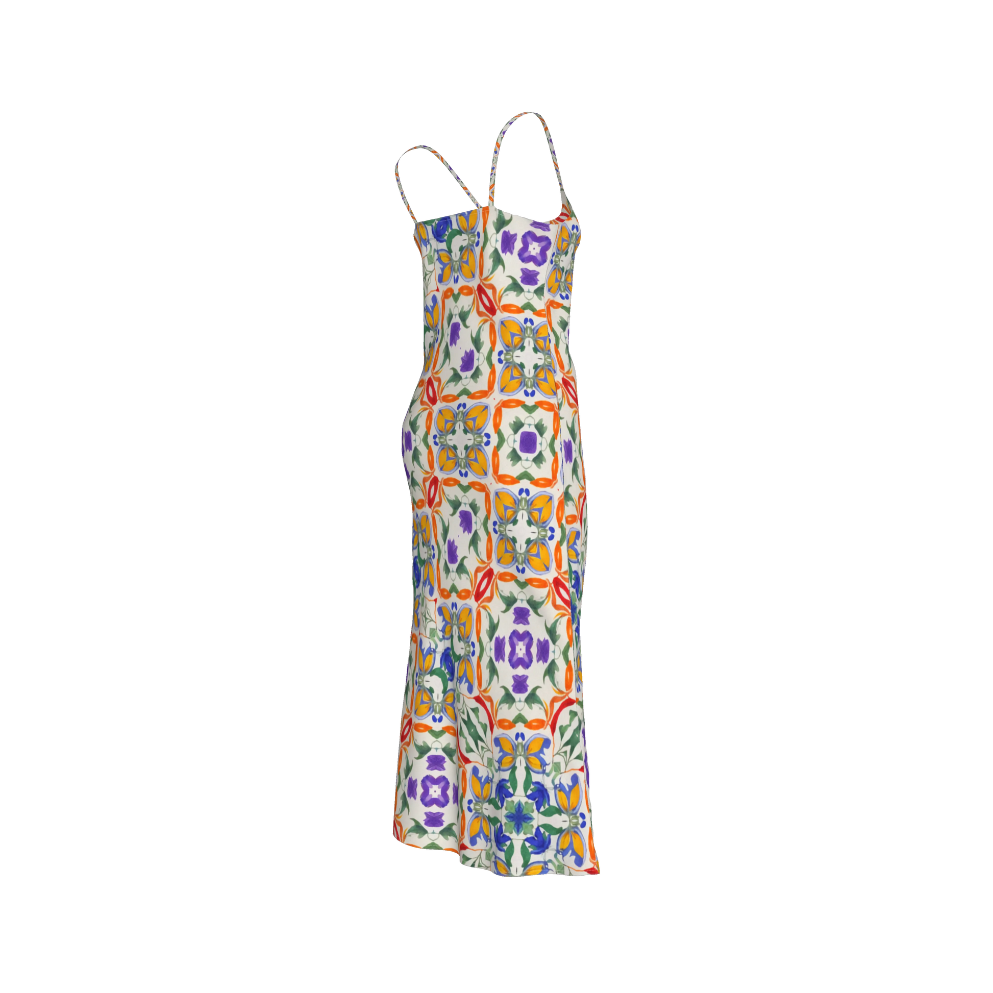 Mrembo Silk Bias Slip Dress