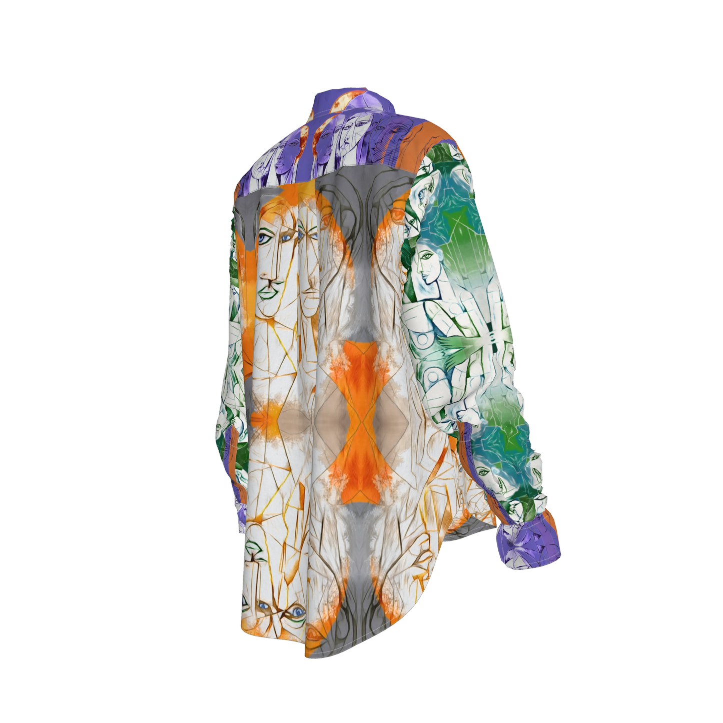 Waridi Oversized Silk Shirt