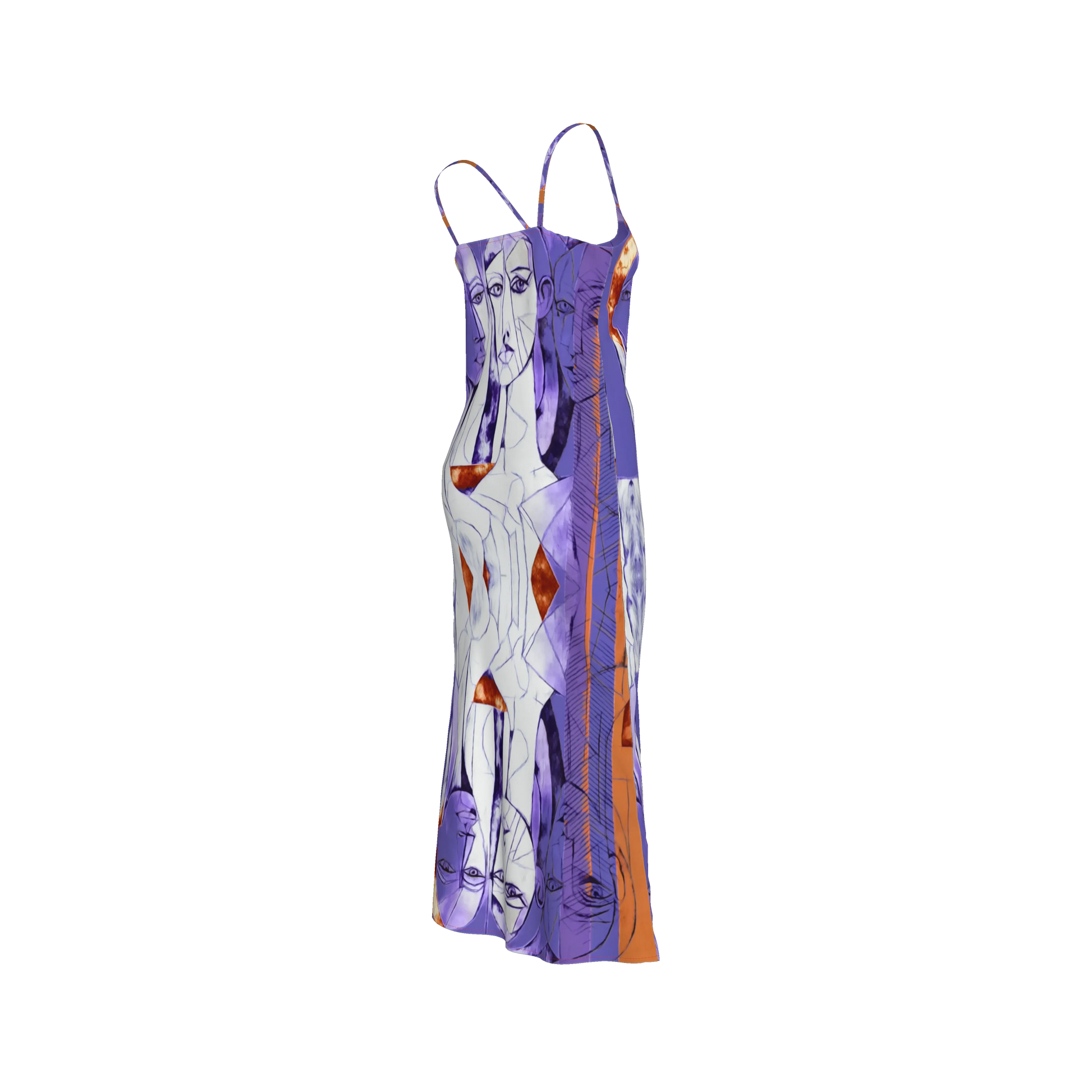 Mrembo Silk Bias Slip Dress