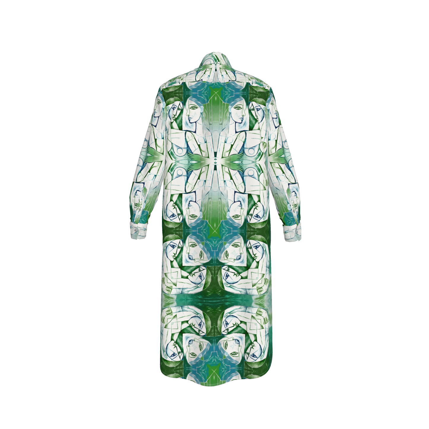 Mrembo Silk Midi Shirt Dress