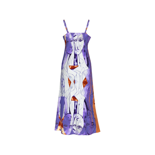 Mrembo Silk Bias Slip Dress