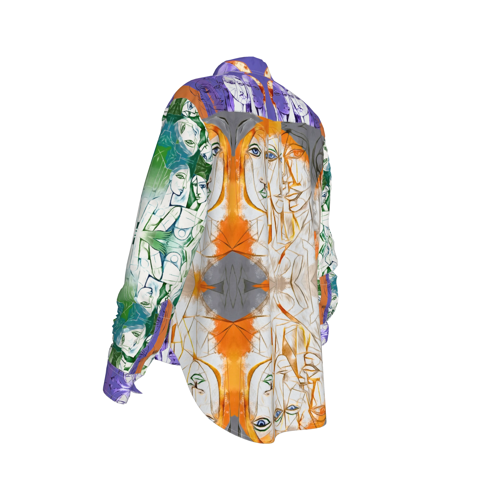 Waridi Oversized Silk Shirt