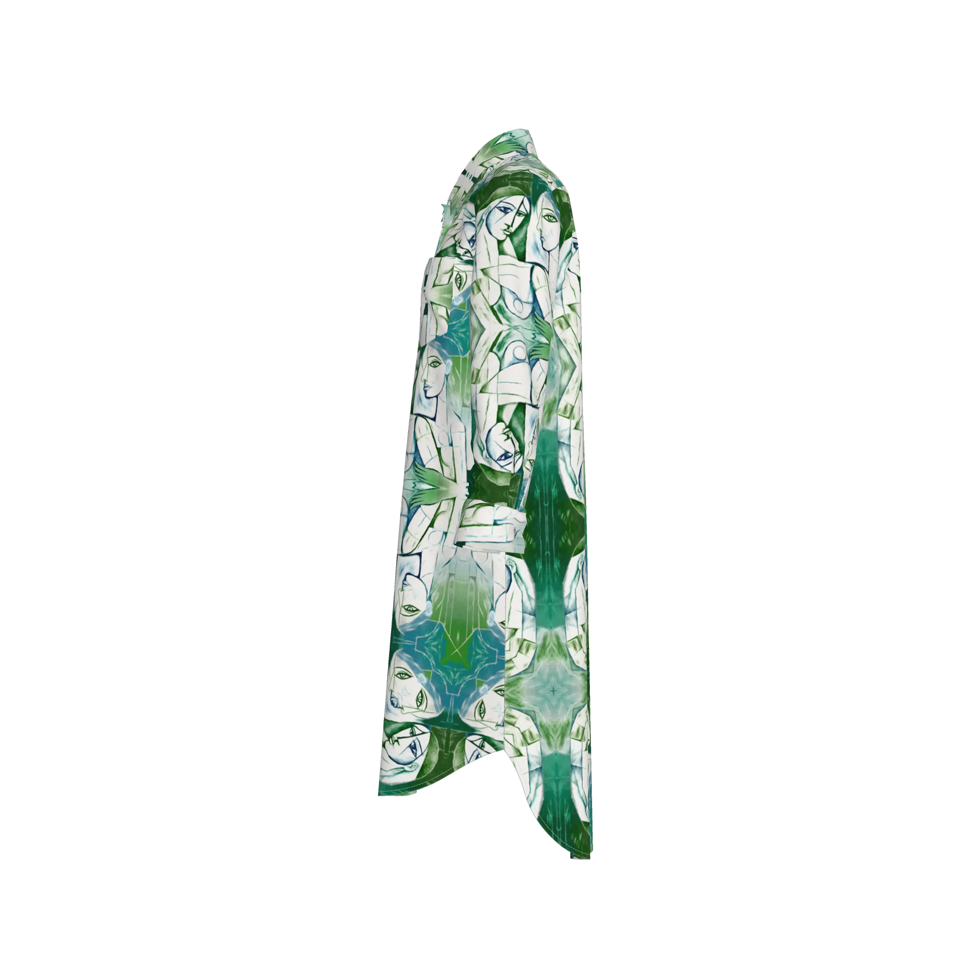 Mrembo Silk Midi Shirt Dress