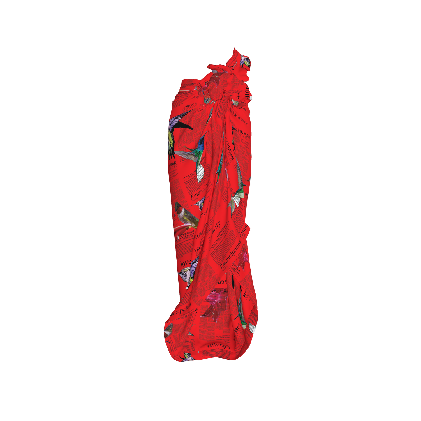 Maji Silk Sarong Skirt