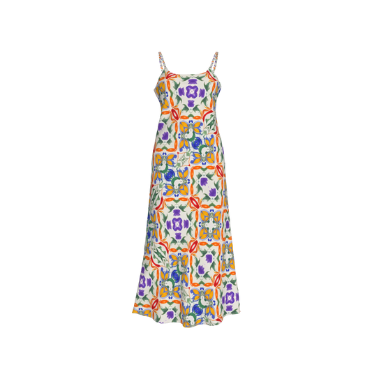Mrembo Silk Bias Slip Dress