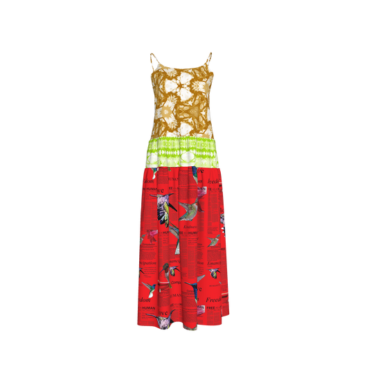 Kaia Silk Maxi Dress