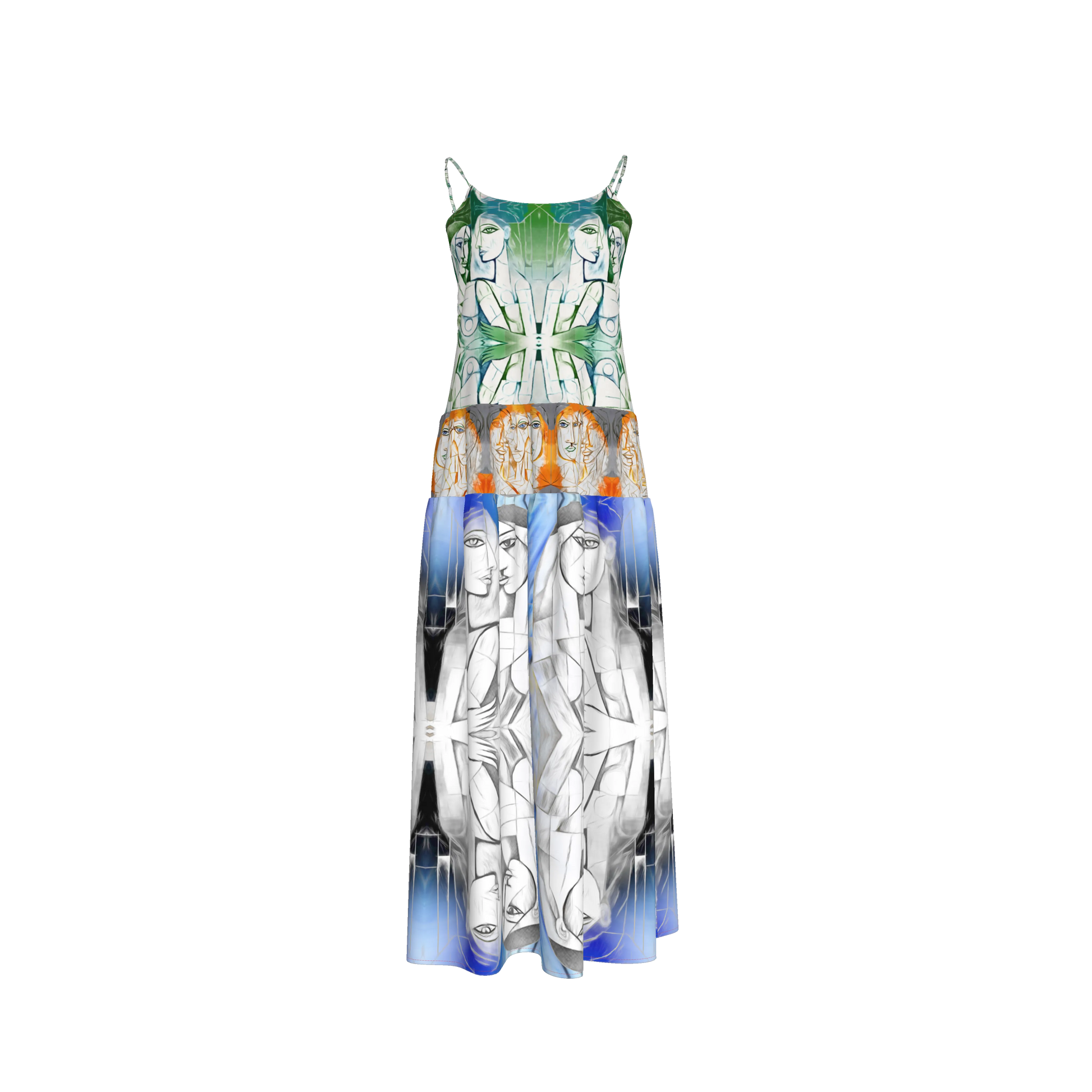 Kaia Silk Maxi Dress