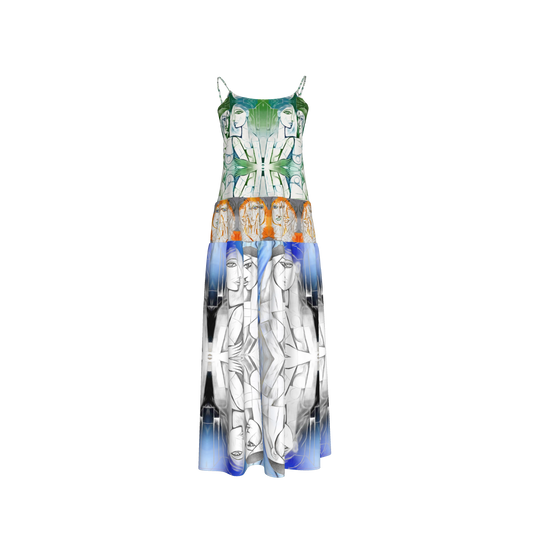 Kaia Silk Maxi Dress