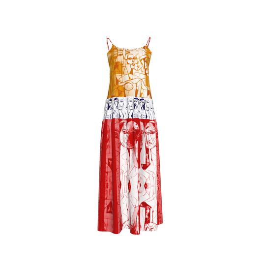 Kaia Linen Maxi Dress