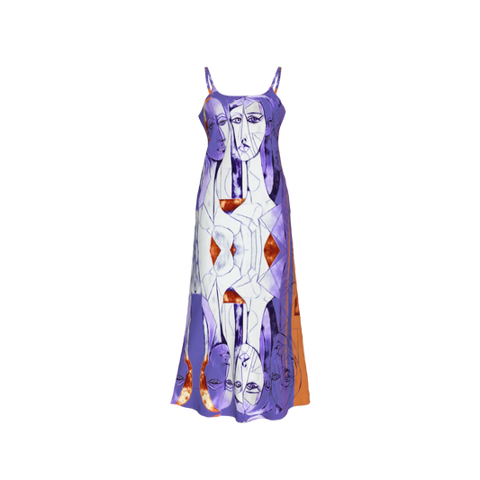 Mrembo Silk Bias Slip Dress