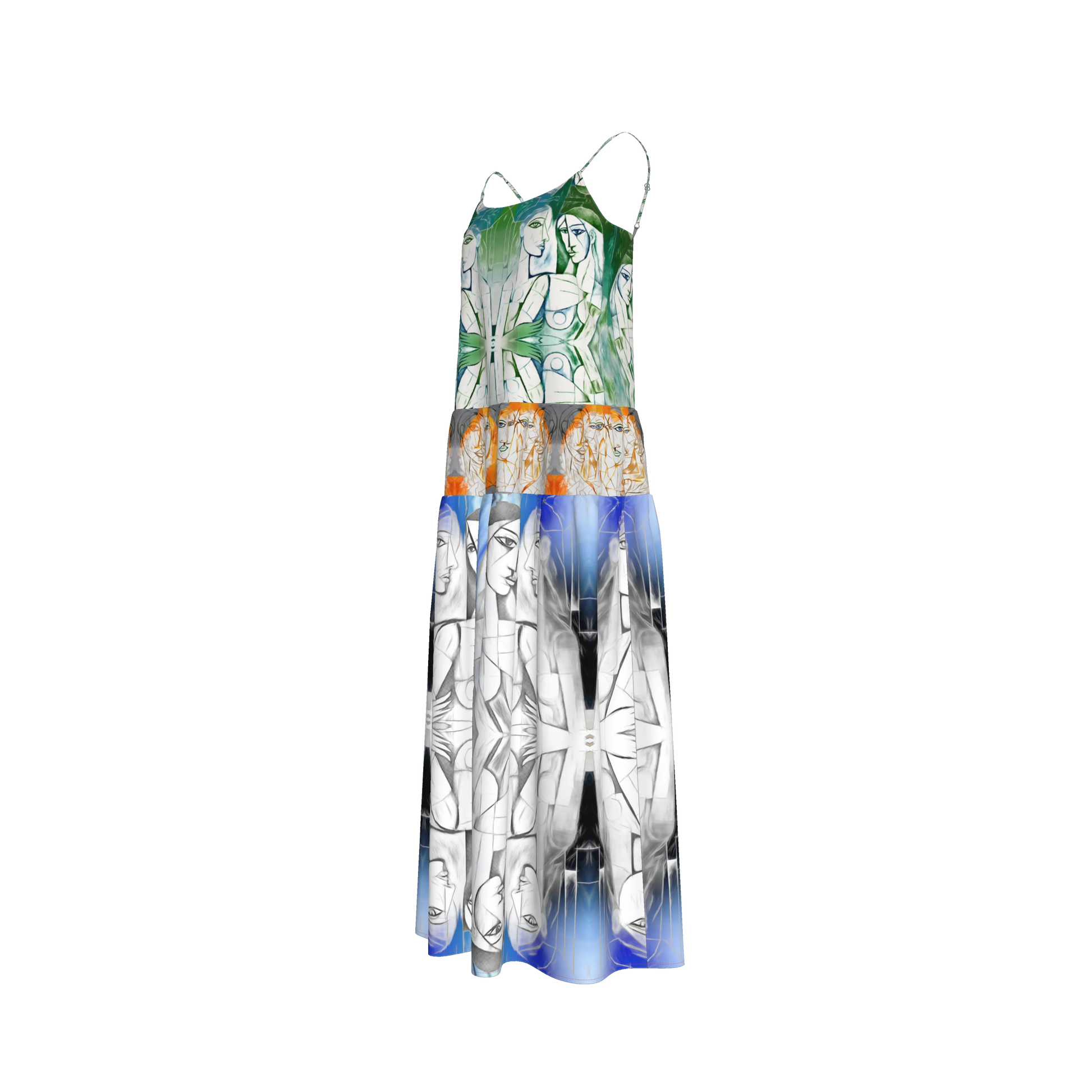 Kaia Silk Maxi Dress