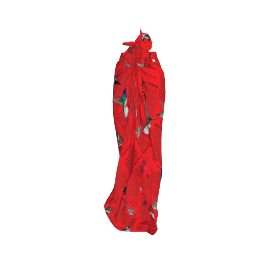 Maji Silk Sarong Skirt