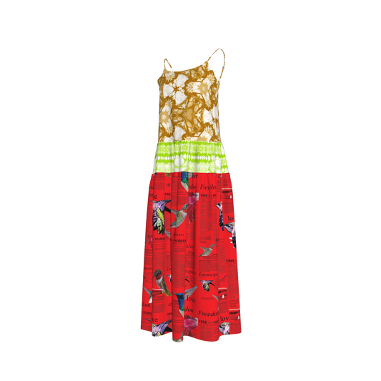 Kaia Silk Maxi Dress