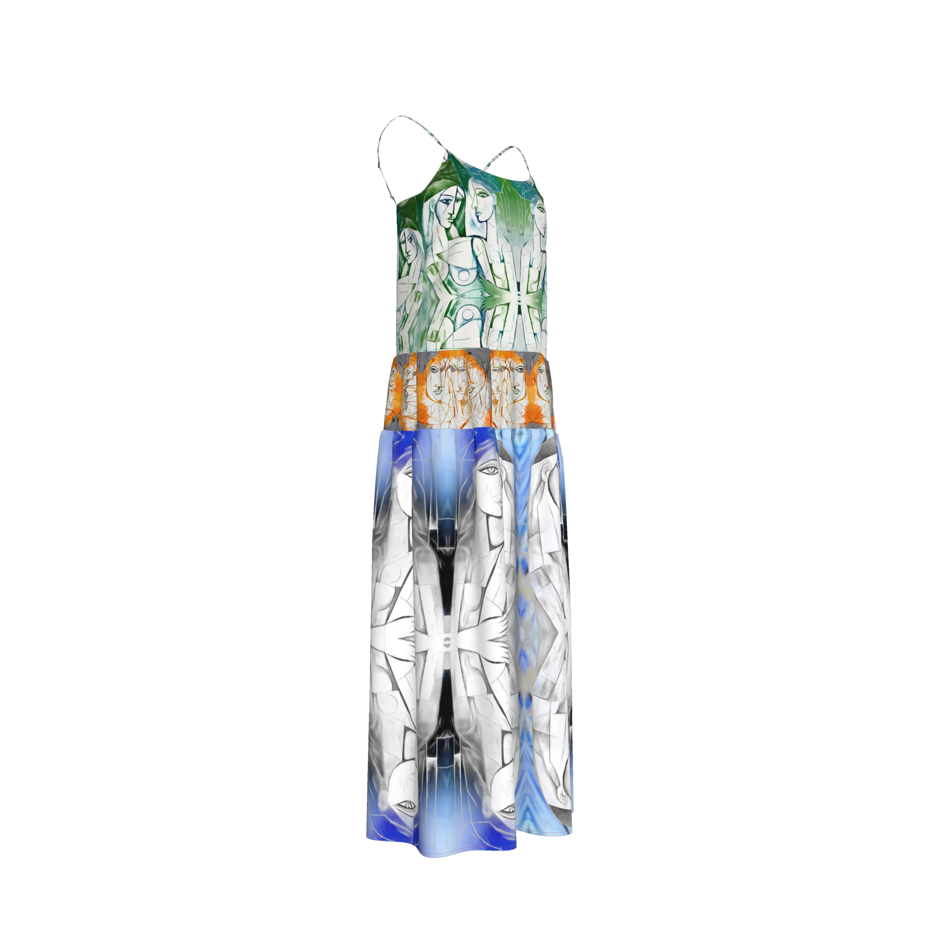 Kaia Silk Maxi Dress