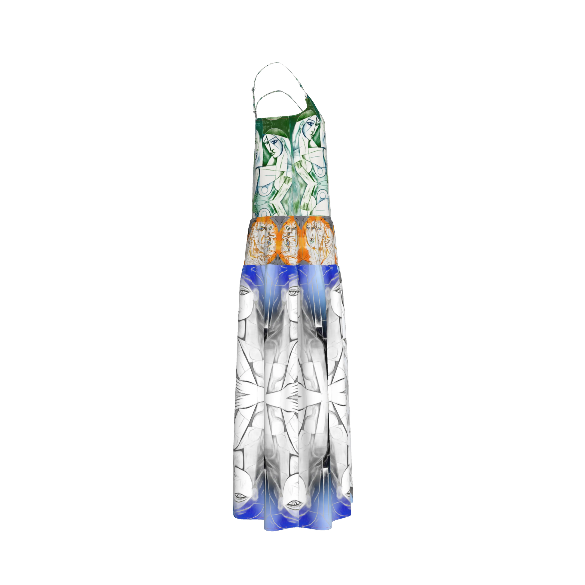 Kaia Silk Maxi Dress